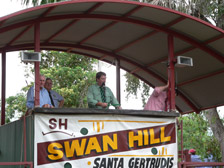 announcer at sale